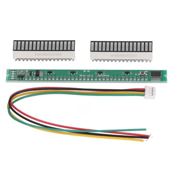 Panneau Niveau Audio RGB Décoratif Indicateur De Spectre Audio LED - VU Mètre 20 Segments - Affichage Couleur, Horloge - Pour Voiture, Studio, PC (USB/12V Panneau Niveau Audio RGB Décoratif Indicateur De Spectre Audio LED - VU Mètre 20 Segments - Affichage Couleur, Horloge - Pour Voiture, Studio, PC (USB/12V