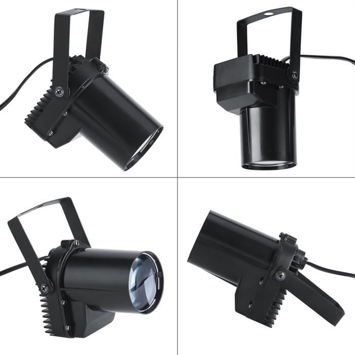 Projecteur LED Lyre 4 Bras 120W - Effets Faisceau, Lavage, Stroboscope - Contrôle DMX - Pour Fêtes, Clubs, Mariages