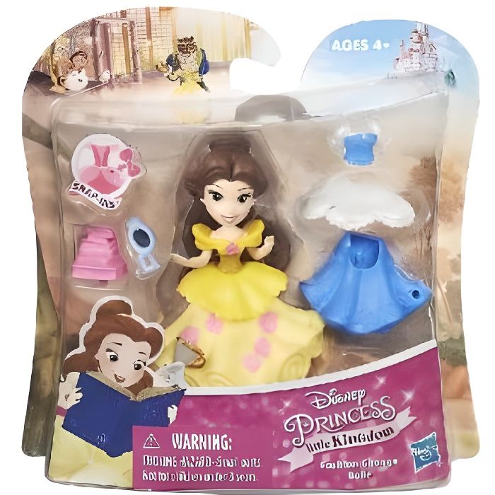 Mini Princesse : Belle Et La Bete : 2 Look - Poupee Disney Princesse -  Cdiscount Jeux - Jouets