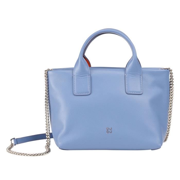 DuDu Ibiza Sac a main Cuir 22 cm pastellblau 534 6040 01 534 6040 14 534 6040 25 534 6040 39 534 6040 88 Cdiscount Bagagerie Maroquinerie