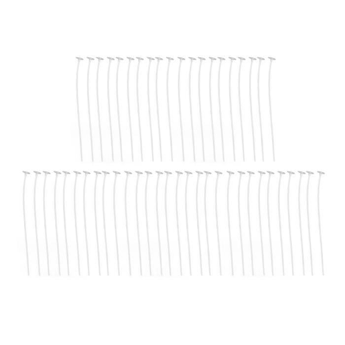 Lot De 300 Mèches De Bougie Naturelles Pré-cirées Avec Kit De Fabrication De Bougies Pour