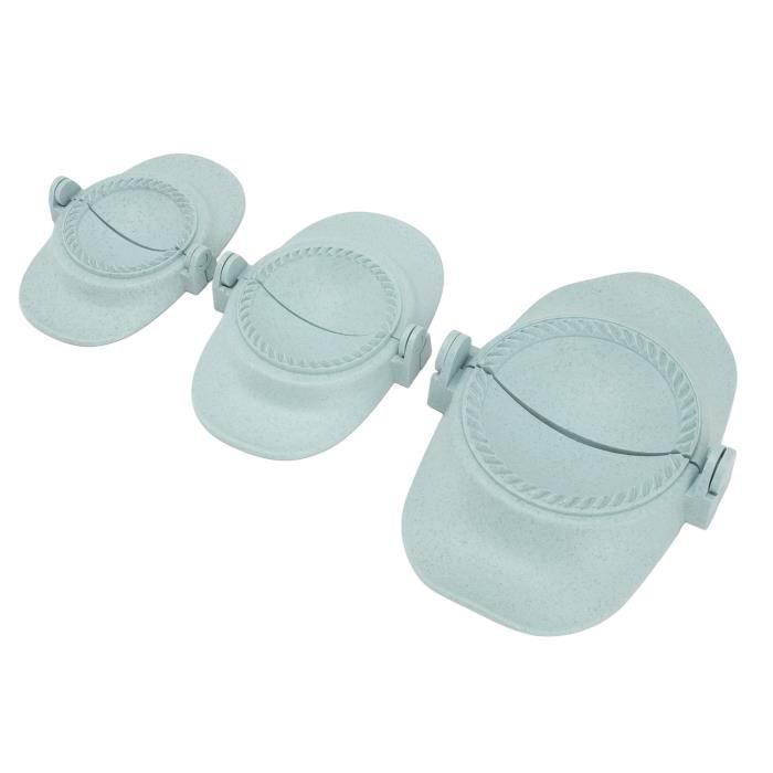 3 Moules à Tarte De Poche - Presse à Pâte Formes Citrouille, Gland, Treillis, Pour Tartes Individuelles