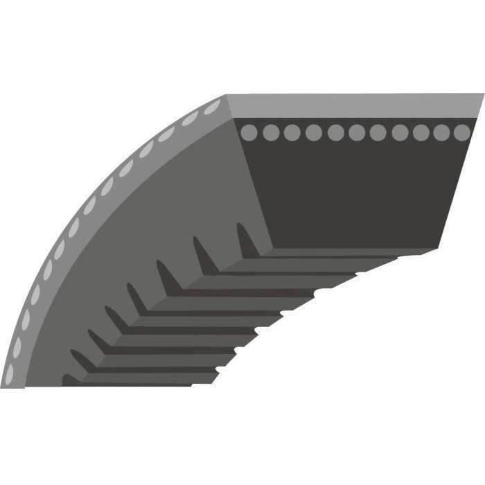 Courroie trapézoïdale crantée qualité d'origine BOBCAT / RANSOMES, BUNTON, JOHN DEERE, SNAPPER (sect