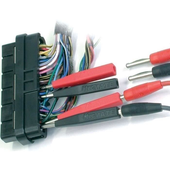 Palpeurs concaves pour un dépannage électrique Contient 1 paire à bords étroits et 1 paire à bords l