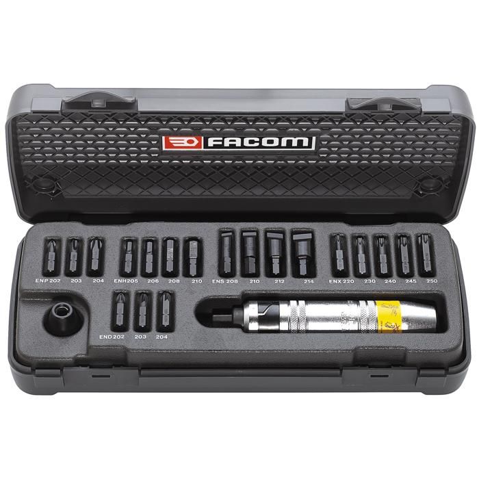 Composition tournevis à frapper de 21 outils Facom NS. - vue 2