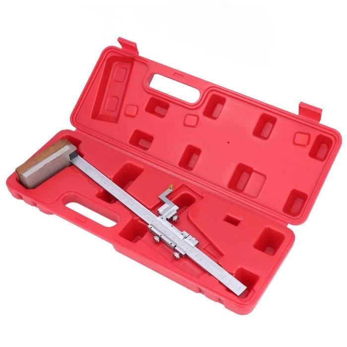 Jauge De Hauteur De Pelouse En Acier Inoxydable – Outil De Mesure Précis, 6 Hauteurs, Portable