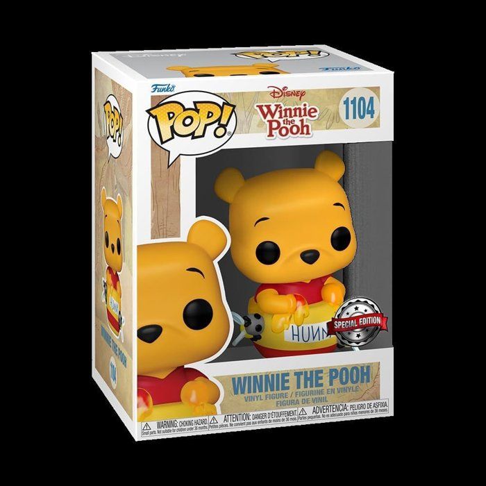 Figurine Funko Pop! Disney Winnie ’Ourson dans un Pot de Miel Vinyle - vue 1