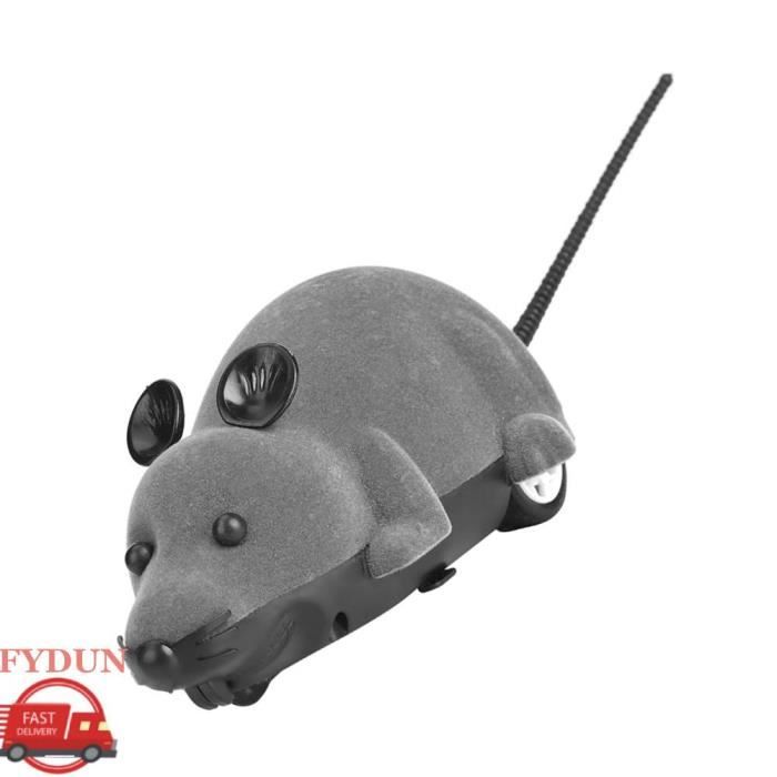 Comparer les prix de FYDUN Souris sans fil pour chien chat FYDUN Jouet souris Souris sans Fil pour Chat Chien Drôle Cadeau Jouet animalerie jouet Gris