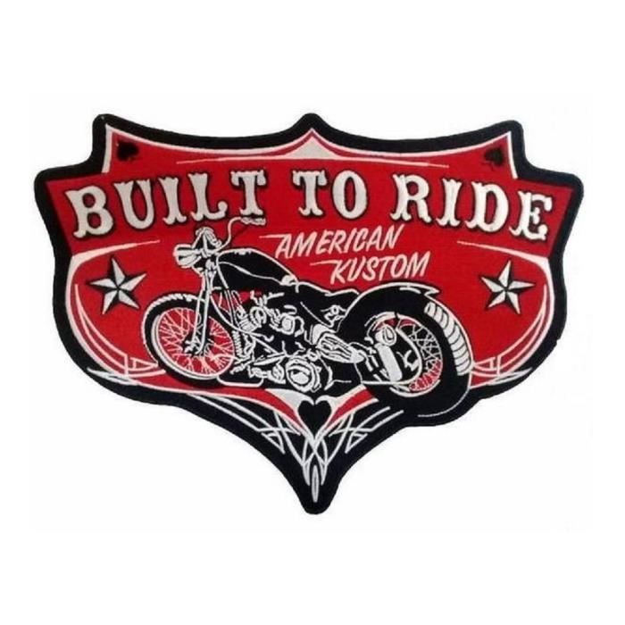 Écusson Brodé Patch Badge appliqué Coudre Biker Motard Moto Aigle pour Blouson Veste Vetement Grand Format Taille„ EagleSkull 26 x 22 cm
