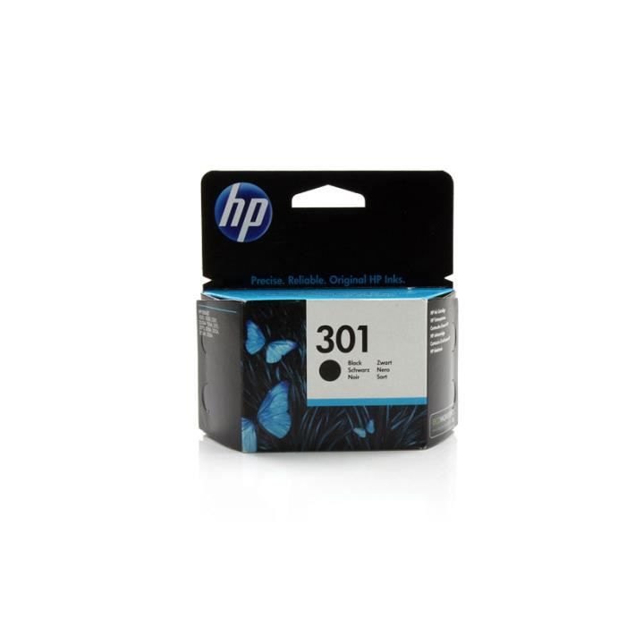 HP 301 Cartouche d'Encre Noir ORIGINAL CH561EE HP DeskJet / OfficeJet /  Envy
