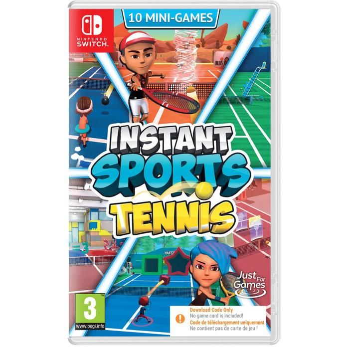 Instant Sports Tennis Nintendo Switch Code In Box - vue 2