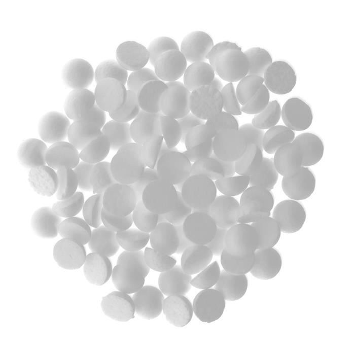 Boules En Mousse Polystyrène Blanc - Lot De 50 - Diamètre 6 Cm - Pour Décorations, Loisirs Créatifs, Noël - 1
