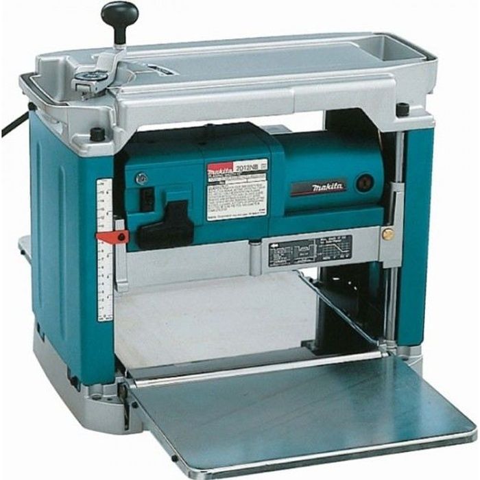 Raboteuse automatique 304 mm - Makita - Monophasé - Lame - Bois - 1650 W - 19500 trs/min