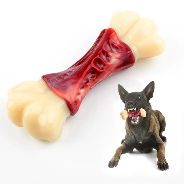 Meilleurs prix pour Jouet à mâcher Durable pour Chien - MASBRILL - Os à Mâcher pour les mâcheurs agressifs - Nettoyage des Dents