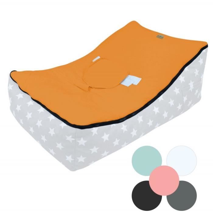 Housse D Assise Avec Harnais Pour Pouf Monsieur Bebe Orange Achat Vente Fauteuil Canape Bebe 3662348027858 Cdiscount