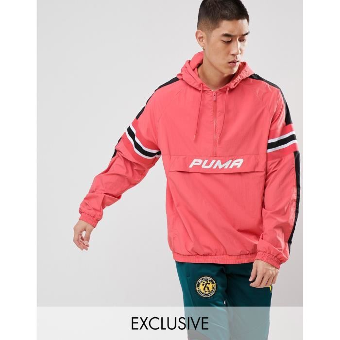 coupe vent puma rouge