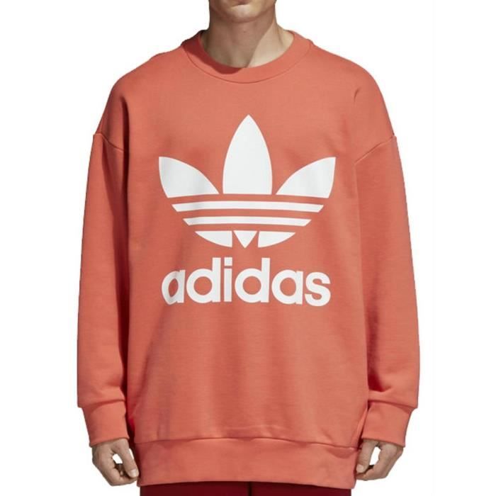 sweat adidas trefoil homme