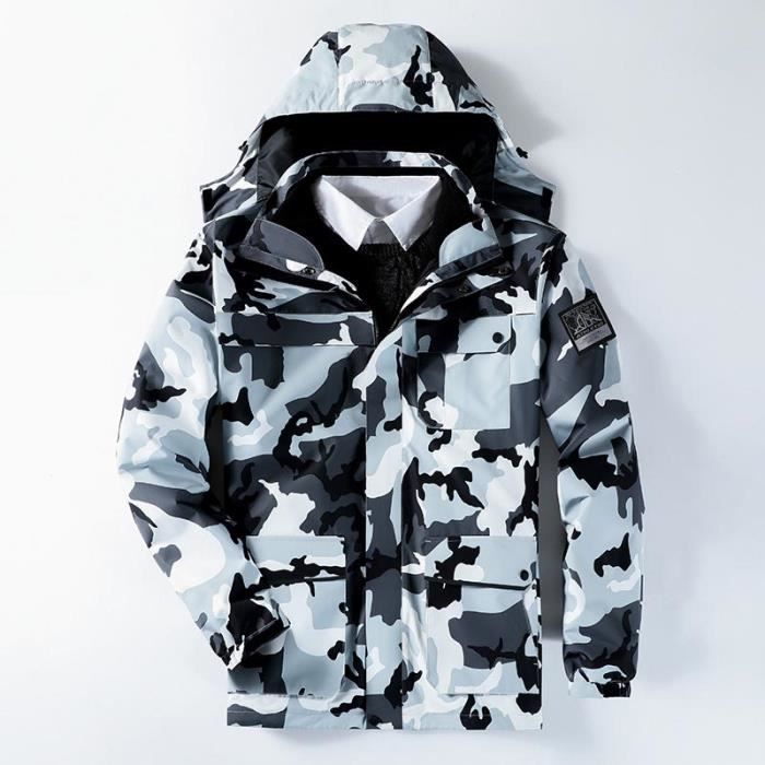 Coupe vent doublé homme best sale