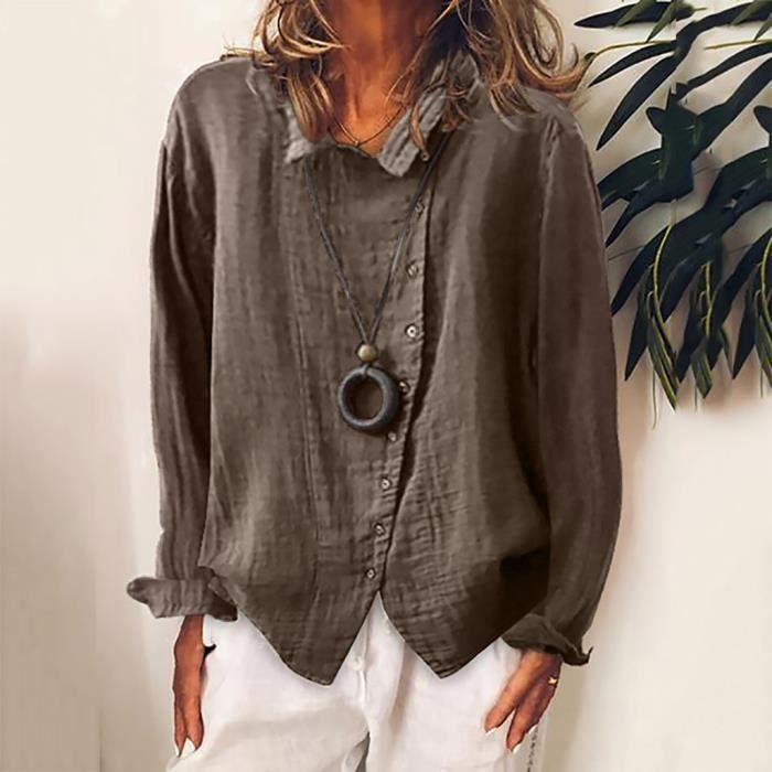 Blouse femme en coton deals