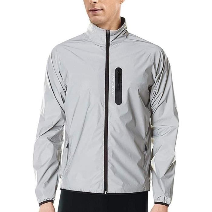 Veste top homme reflechissante