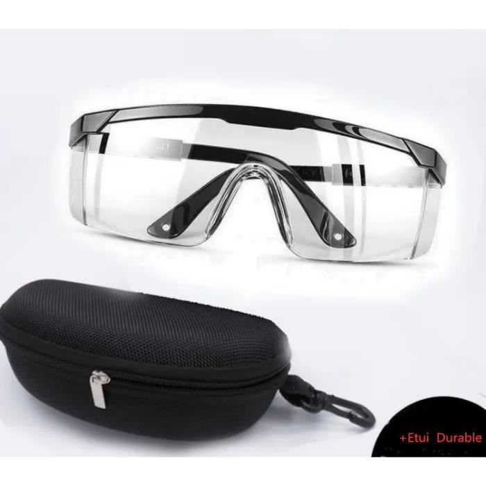 1 lunette de sport anti vent LUNETTES DE VELO avec etui durable