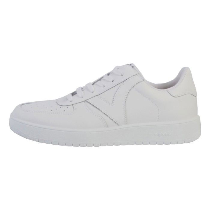 Victoria Baskets Sneakers Hommes Victoria Sneaker 1258200 Blanc - VICTORIA - Cuir - Lacets