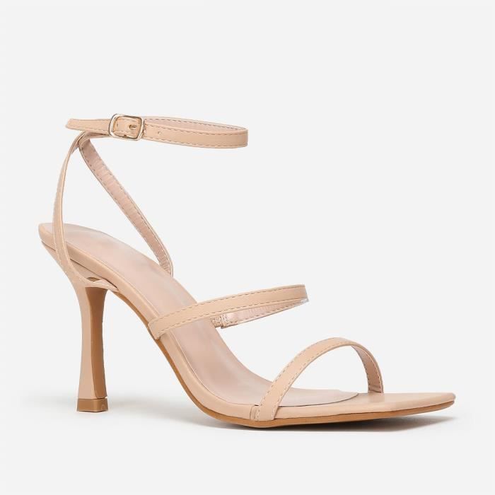 Melodrama musical Savvy Sandales beiges à brides et talon aiguille Beige - Cdiscount Chaussures