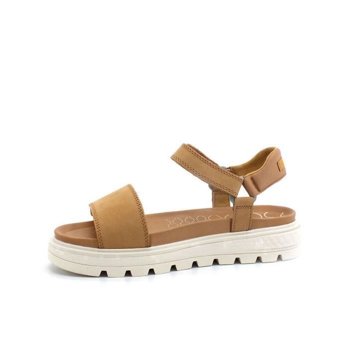 Bottines femme Timberland Greenstride Ray City Marron TIMBERLAND Cuir Scratch