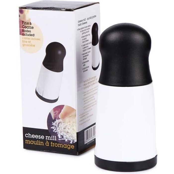 Rig-Tig CHEESE-IT Râpe à Parmesan Râpe à Fromage Grise 8 Cm