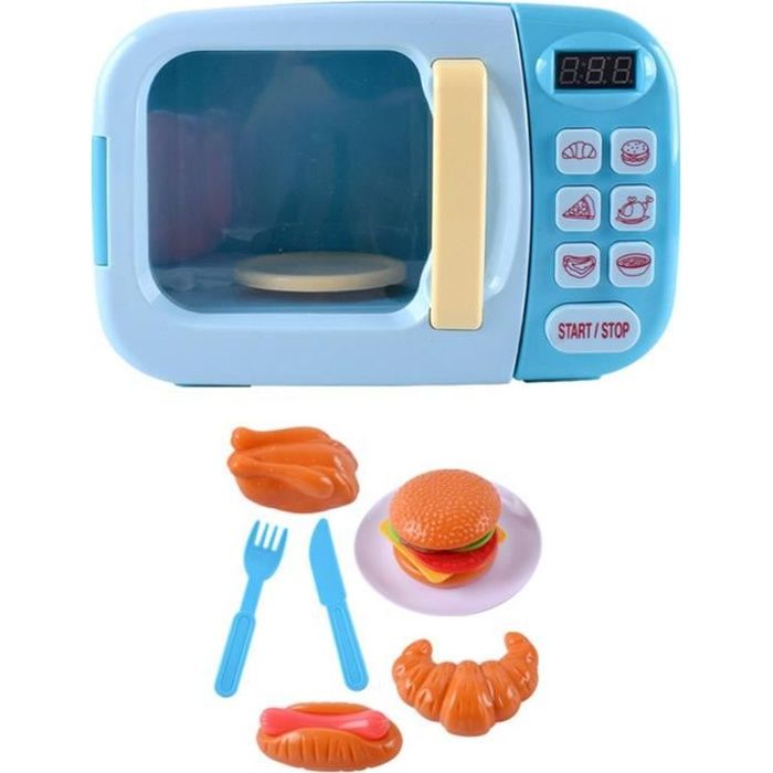 Jouet de cuisine 13 pcs simulation micro-ondes set multifonctions