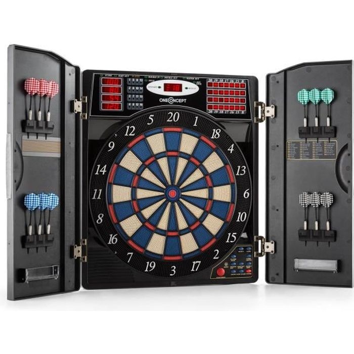 Dartautomat elektronische Dartscheibe CB 90, 38 Spiele + 211 Spielvarianten, neu