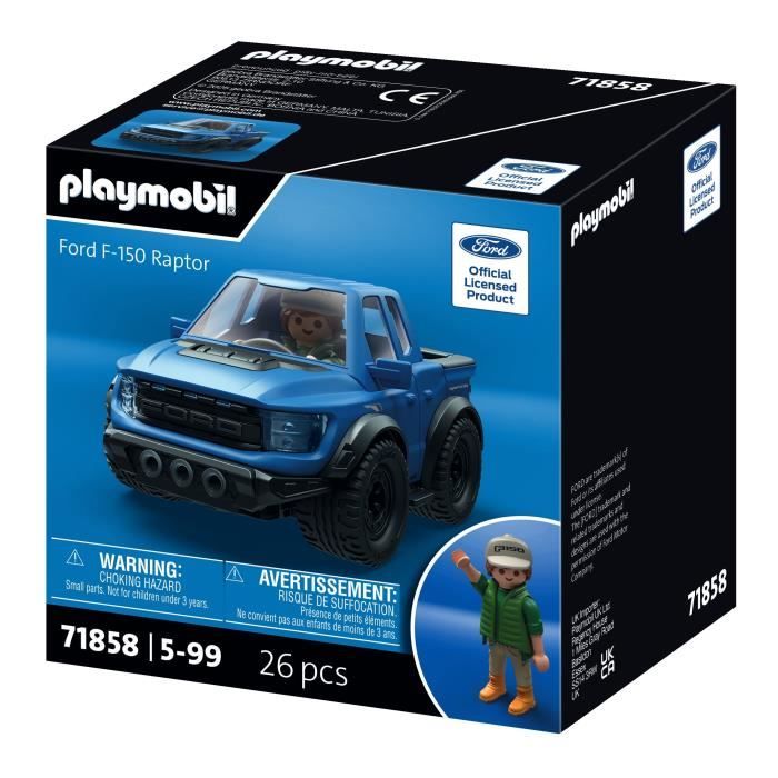 Playmobil Voitures 71858 Ford F 150 Raptor - vue 2