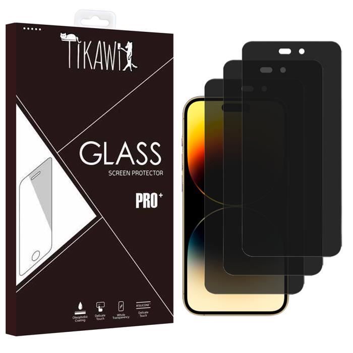 Lot De 3 Films Protecteurs En Verre Trempé Pour IPhone 13/13 Pro Max - Anti-traces, Pose Facile, Garantie 1 Mois
