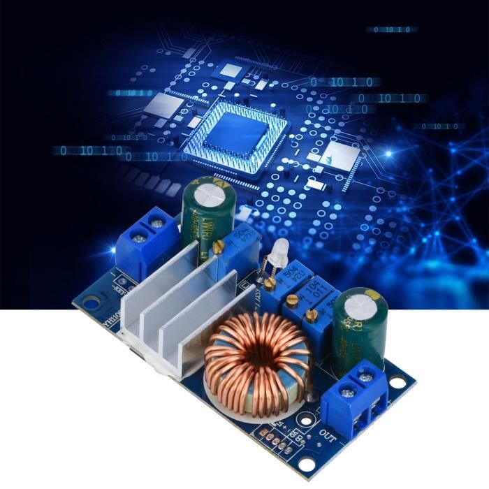 Modules de chargeur de batterie au lithium, charge automatique 12V 1A 12V Source de tension Module de contrôleur de panneau solaire MPPT pour batteries