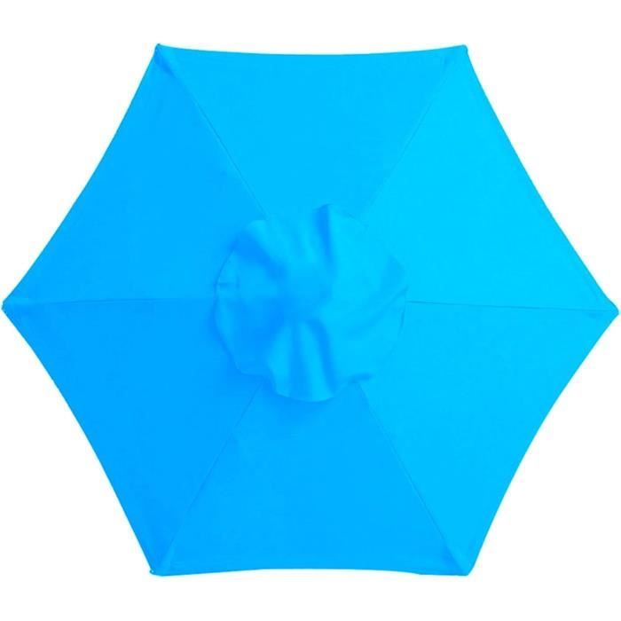 Toile Pour Parasol Rechange 2.7M Housse De Rechange Pour 5