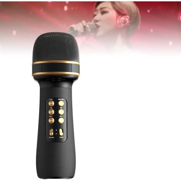 Q7 ROSE mini karaoké joueur microphone sans fil condensateur avec haut-parleur microphone