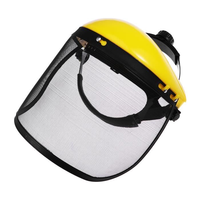 Visière Protection Maille Métallique GUSTO - Set De 2 Filets Acier Pour Débroussailleuse