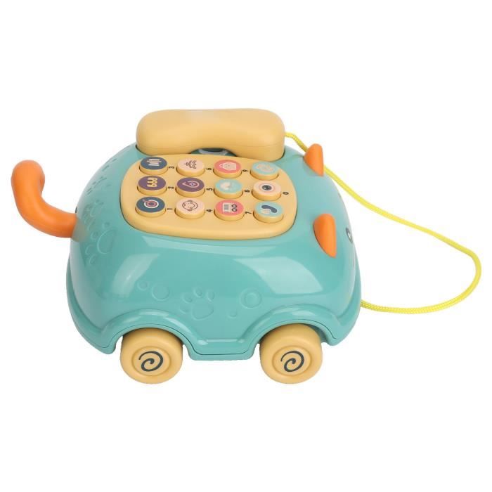 Jouet Téléphone Pour Enfants - Son Réel, Long Fil 7 M - Jeu De Rôle Et Communication - Filles Et Garçons Dès 6 Ans