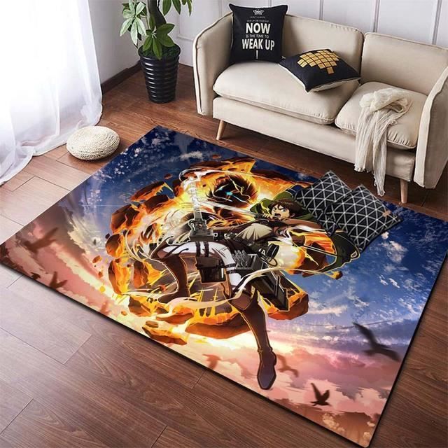 Tapis Gamer 100x160 Cm - Motif Manette - Antidérapant - Pour Chambre Et Salon