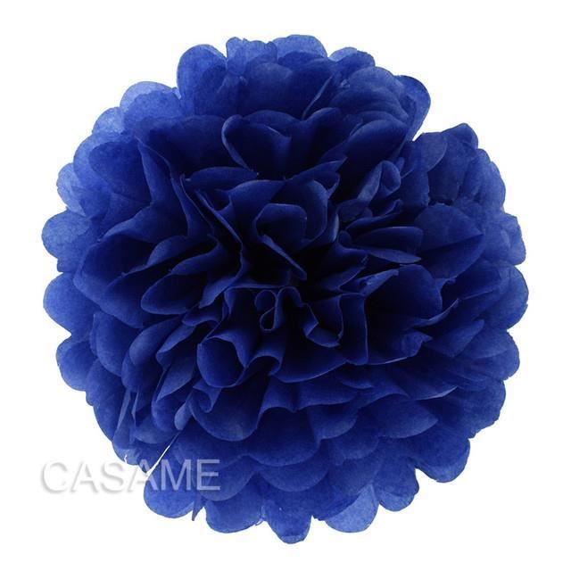 Lot De 10 Pompons En Papier De Soie 15 Cm - Déco Mariage, Anniversaire, Fête, à Monter Soi-même (vert Foncé)