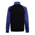 Veste de survêtement Garçon Adidas Track Top - Noir/Bleu - Manches longues - Football/Fitness Indoor-1