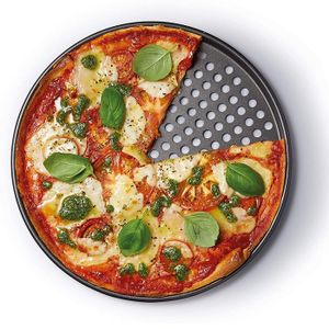 Lot De 2 Plaques à Pizza Antiadhésives 33 Cm - Fabriquées En Angleterre Samuel Groves