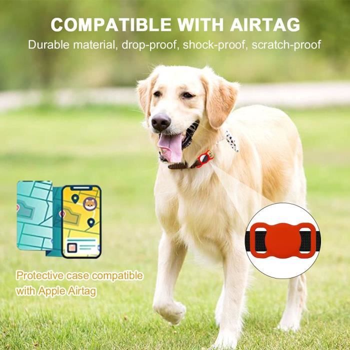 Tapez D-Étui Airtag en silicone pour Apple, collier de chien et de chat,  GPS Finder, coloré, protecteur Shoo - Cdiscount