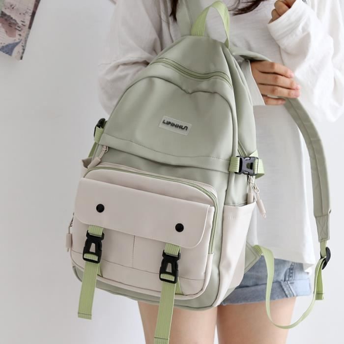 Noir 1 Sac dos de travail japonais pour femmes v tements de