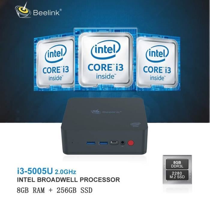Beelink U55 Mini PC avec Processeur Intel Core1