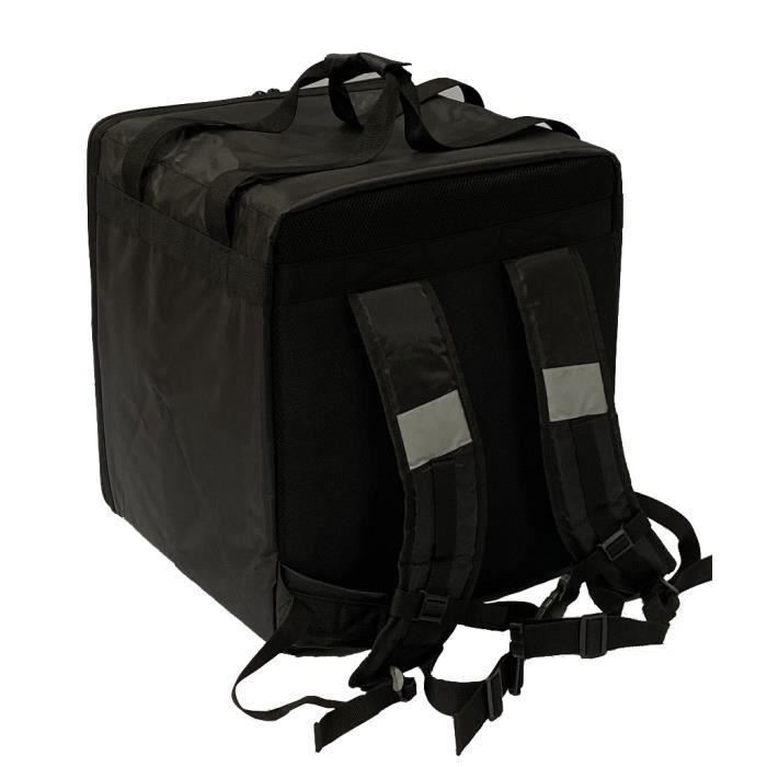 Sac dos isotherme de livraison 63 Litres Noir Cdiscount Maison