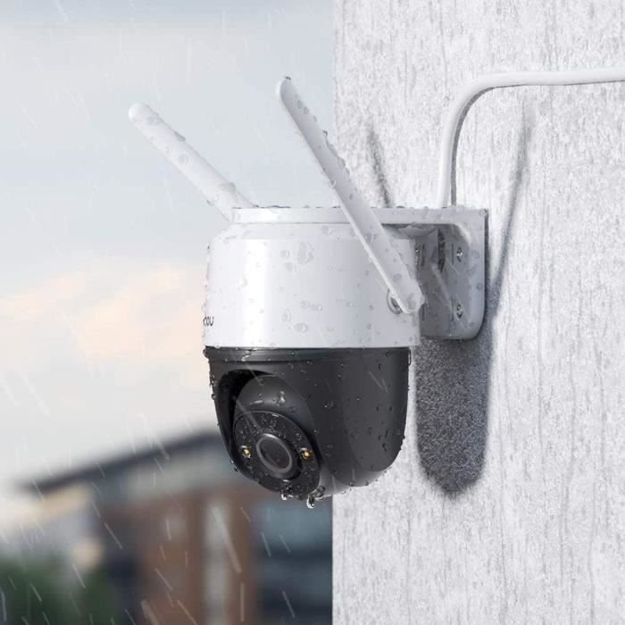 Imou caméra de sécurité extérieure, avec Réflecteur et alarme sonore, caméra panoramique 2.4g FHD, étanche IP66