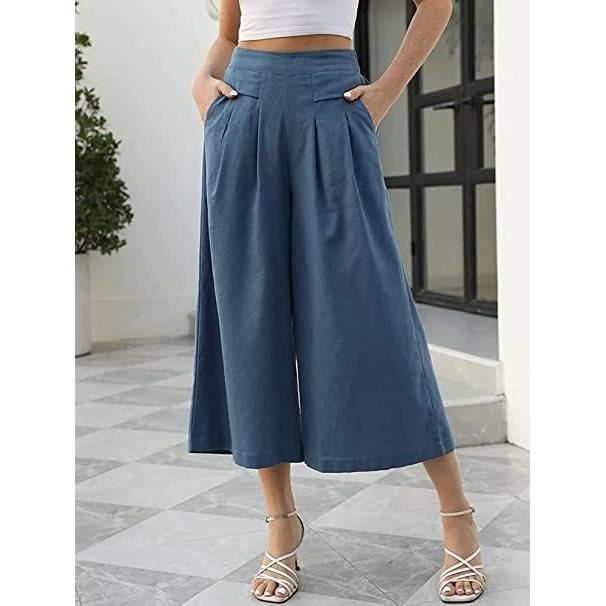 Pantacourt fluide femme shop grande taille