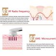 Dispositif de beauté ultrasonique,5in1 dispositif multifonctionnel de beauté faciale, 6 modes Appareil de massage de mésothérapie-2