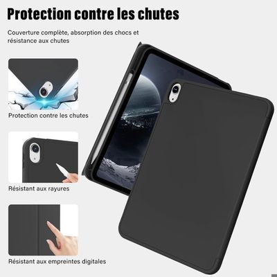Coque TiMOVO Pour IPad 10e Génération / IPad 11e Génération 11 Pouces 2025 – Housse Rose Et Vert